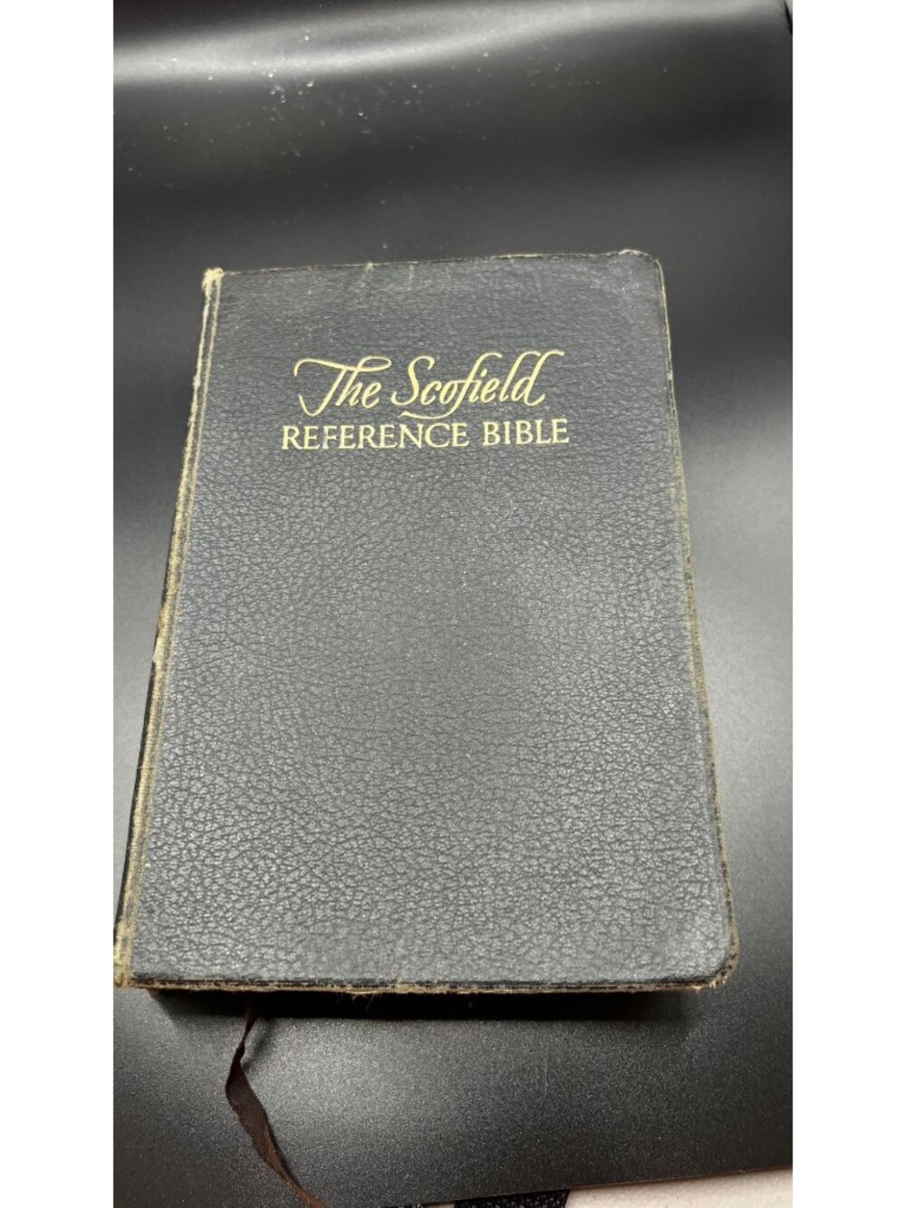 The Scofield Reference Bible Leather 1945 Edition Oxford University Press inscri